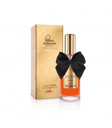 LIGHT MY FIRE - STRAWBERRY WARMING MASSAGE OIL