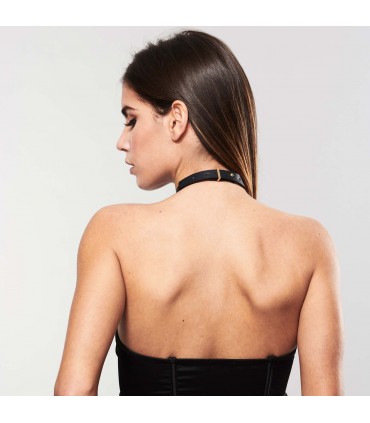 MAZE - SINGLE CHOKER BLACK