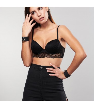 MAZE - WIDE CUFFS BLACK