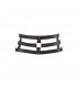 MAZE - WIDE BELT AND RESTRAINTS BLACK