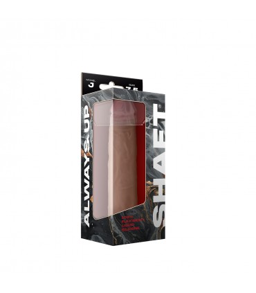 DONG IN SILICONE LIQUIDO MODELLO J 7,5" - PINO