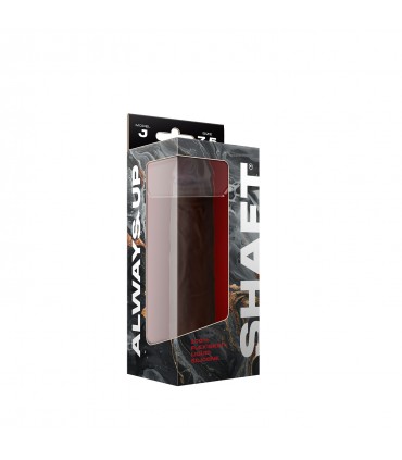 DONG IN SILICONE LIQUIDO MODELLO J 7,5" - MOGANO