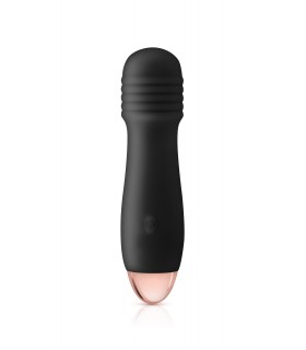 MINI VIBRATOR SILIKON WIEDERAUFLADBARER SCHWARZER JOYSTICK