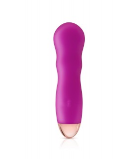MINI VIBRADOR SILICONA RECARGABLE TWIG ROSA