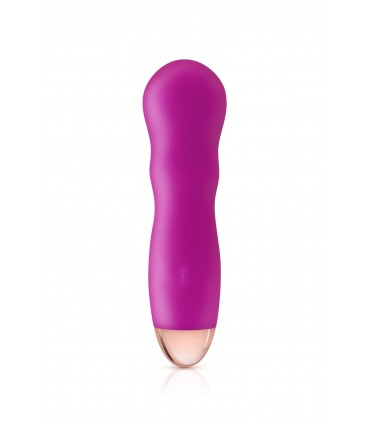 MINI VIBRADOR SILICONA RECARGABLE TWIG ROSA