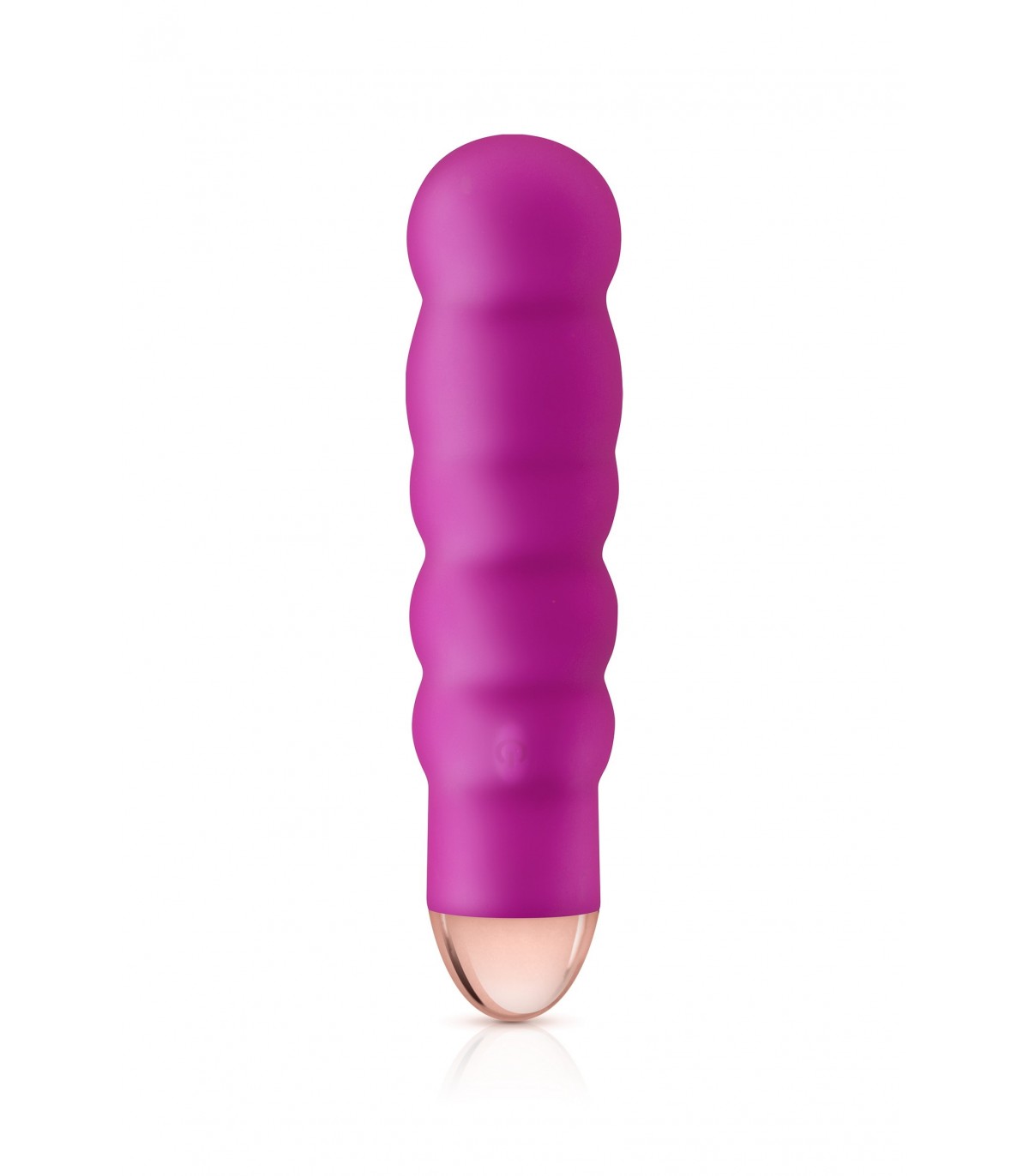 MINI VIBRADOR SILICONA RECARGABLE GIGGLE ROSA