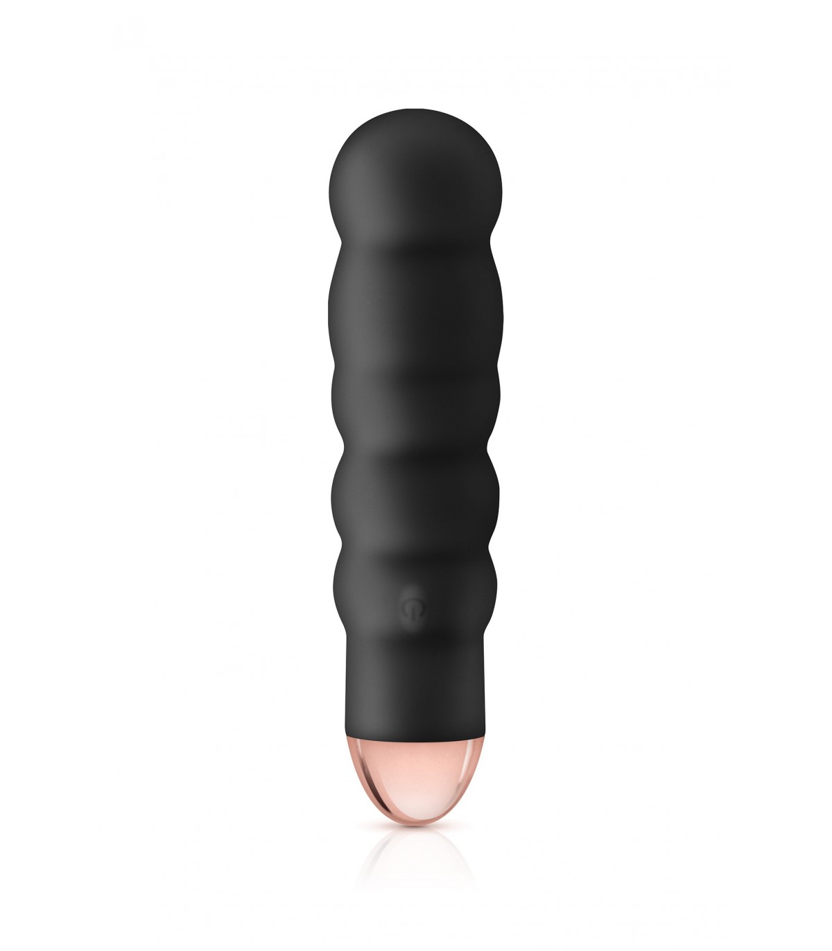 MINI VIBRADOR SILICONA RECARGABLE GIGGLE NEGRO