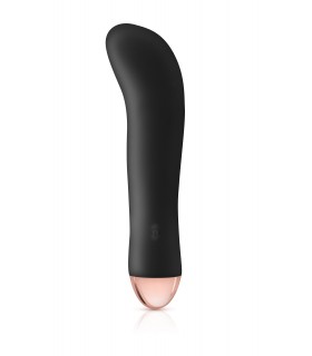 MINI VIBRADOR SILICONA PUNTO G RECARGABLE BIRD NEGRO