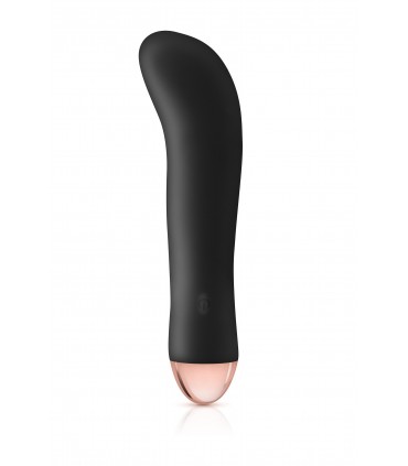 MINI VIBRADOR SILICONA PUNTO G RECARGABLE BIRD NEGRO