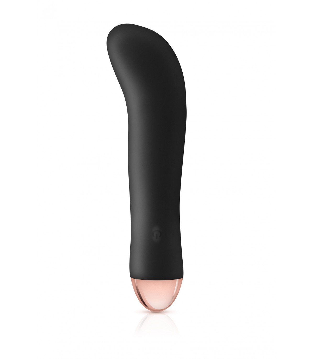 MINI VIBRADOR SILICONA PUNTO G RECARGABLE BIRD NEGRO