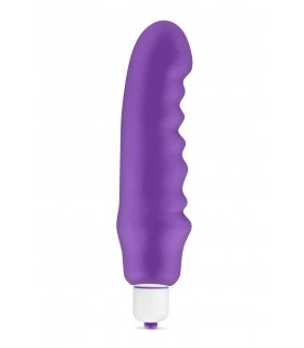 VIBRADOR SILICONA CHUBBIE MORADO