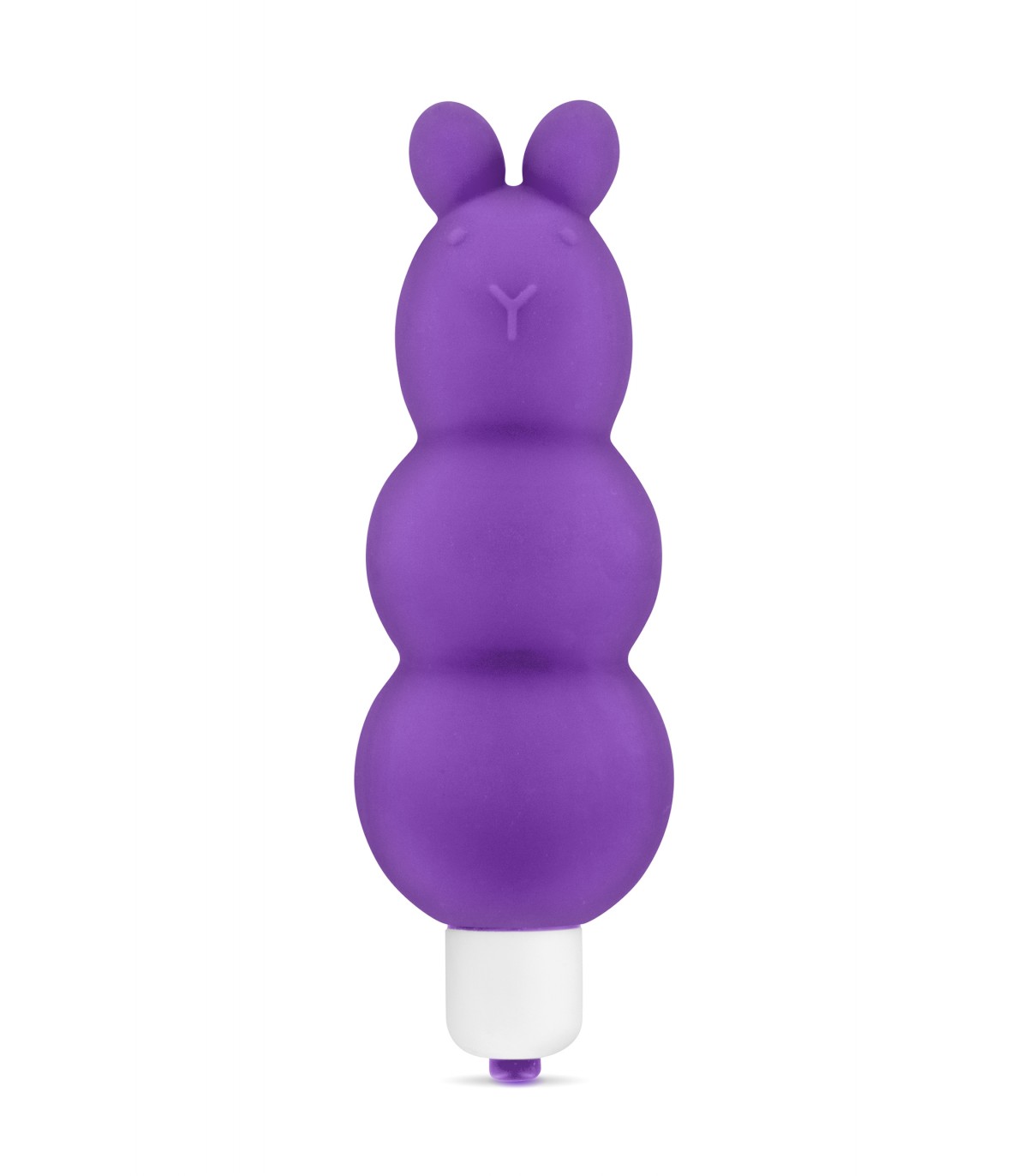 VIBRADOR SILICONA TEDDY MORADO