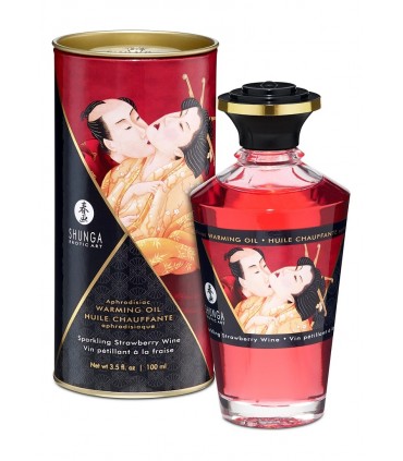 SHUNGA ACEITE AFROD. FRESA/CAVA 100ML