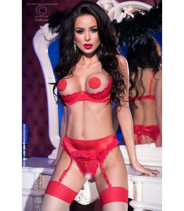 CR4191 SET 3 PIEZAS ROJO S