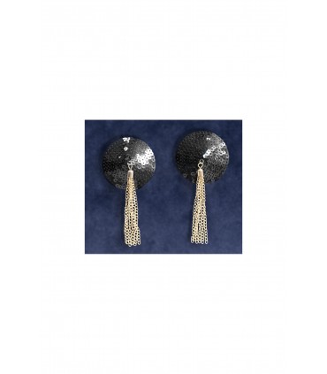 CR4714 PEZONERAS NEGRAS C/ CADENAS