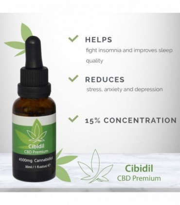 CIBIDIL OLIO CBD RILASSANTE 15% 30ML
