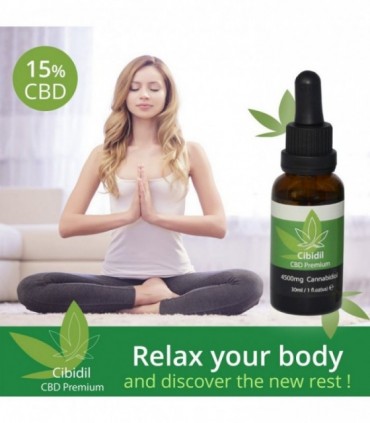 CIBIDIL OLIO CBD RILASSANTE 15% 30ML