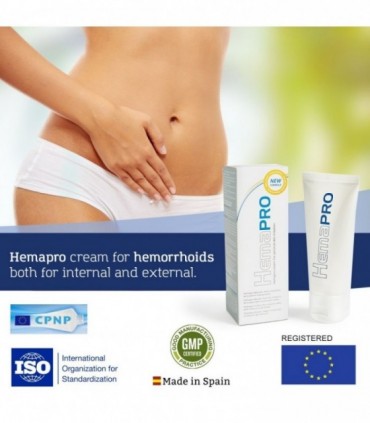 HEMAPRO CREMA PARA PARA ALIVIAR Y PREVENIR LAS HEMORROIDES 100ML