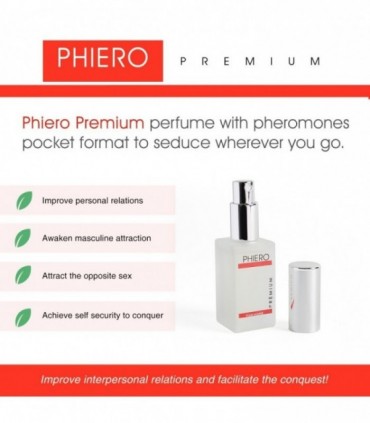 PROFUMO PHIERO PREMIUM AI FEROMONI PER UOMO 30ML
