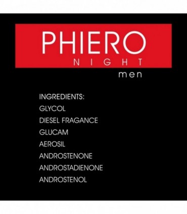 PHIERO NIGHT MAN PERFUME CON FEROMONAS PARA HOMBRE 10 ML