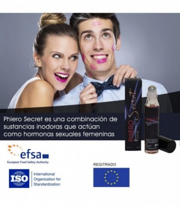 PHIERO SECRET CONCENTRADO NATURAL PARA AUMENTAR LA ATRACCIÓN SEXUAL 15ML