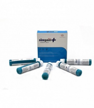 SIZEGAIN PLUS INSTANT SHOT INCREMENTA TU LIBIDO Y POTENCIA SEXUAL 15 UDS
