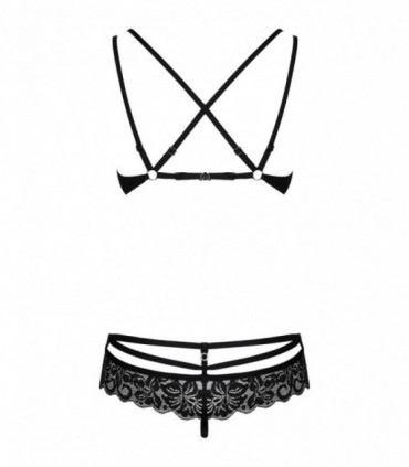 860-SET-1 2-TEILIGES SET SCHWARZ L/XL