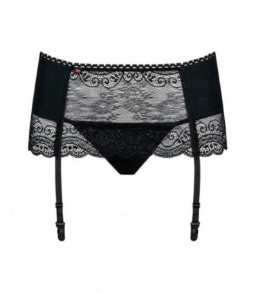 MIAMOR STRUMPFGÜRTEL & TANGA L/XL