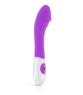 VIBRADOR SILICONA G-SPOT AELA MORADO