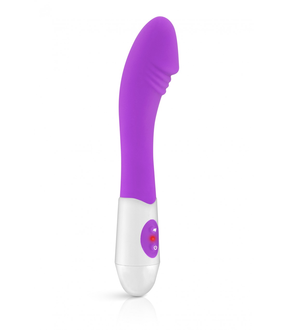 VIBRADOR SILICONA G-SPOT AELA MORADO