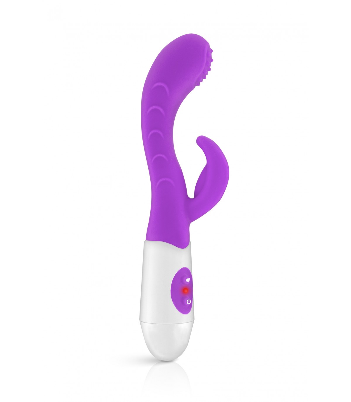 VIBRADOR SILICONA RABBIT LEOLA MORADO