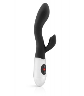 RABBIT NAYA SCHWARZER SILIKON-VIBRATOR