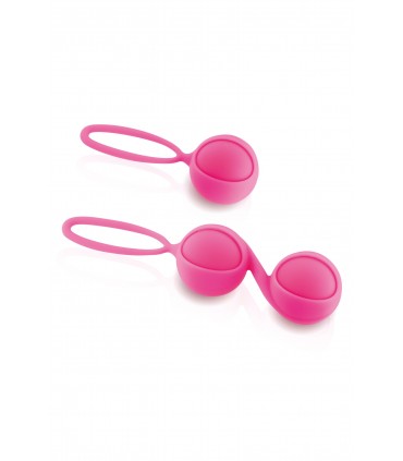 YOBA SET 2 BOLAS CHINAS SILICONA ROSA