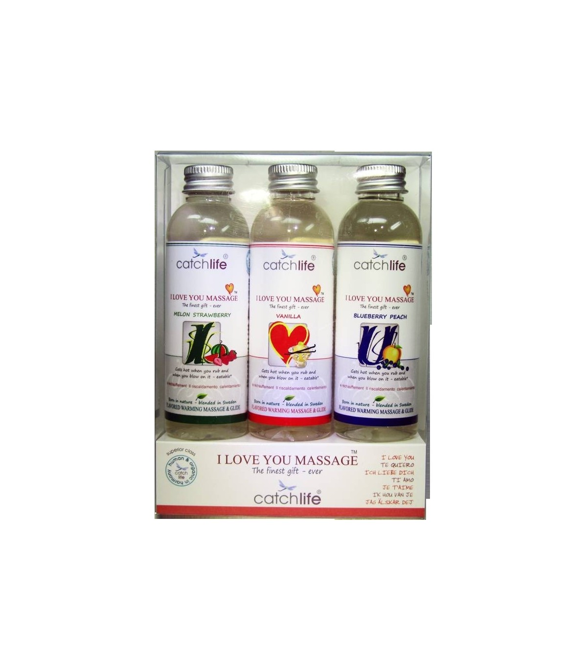 PACK GELES I LOVE YOU 3x75ML