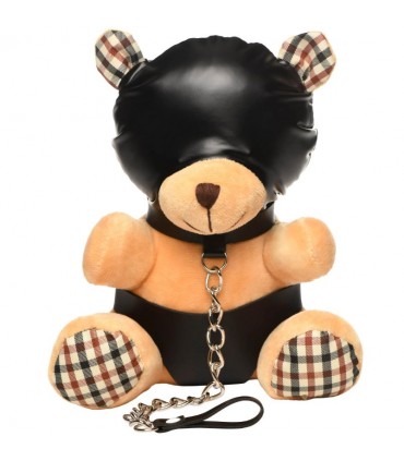 HOODED BONDAGE BEAR PLUSH