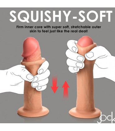 DILDO REALISTICO IN VERA PELLE 20'32 CM