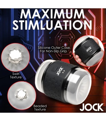 MASTURBATEUR USB DOUBLE VIBRATEUR