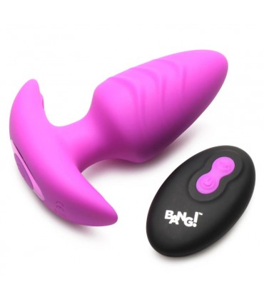 VIBRATOR- UND ROTATORSTECKER MIT LILA USB-STEUERUNG