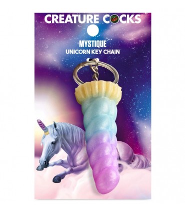 LLAVERO SILICONA MYSTIQUE UNICORN