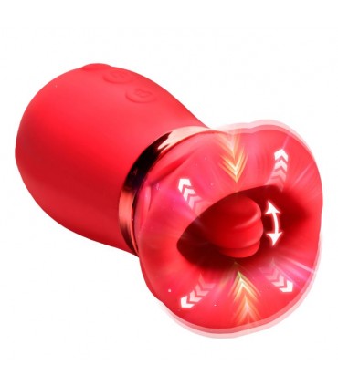 MASAJEADOR CLITORIS KISS ME MORE KISS SUCCIÓN Y VIBRACIÓN