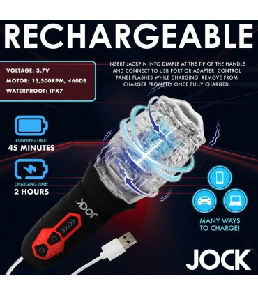 MASTURBATORE SU E GIÙ E ROTATORE USB