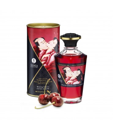HUILE D'APHRODISC SHUNGA. CERISE 100ML