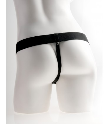 7" HOLLOW STRAP-ON LIGHT/BLACK