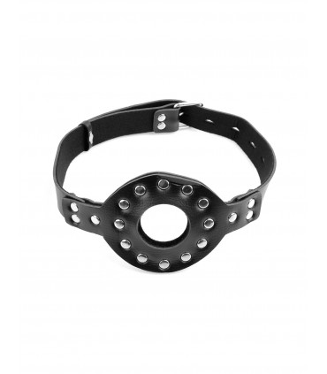 DELUXE BALL GAG WITH DILDO BLACK