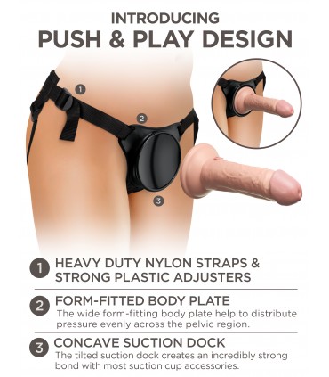 BEGINNER'S SILICONE BODY DOCK KIT BLACK / BLACK