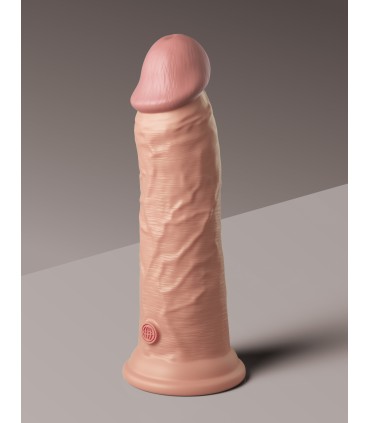 8" DUAL DENSITY SILICONE COCK LIGHT