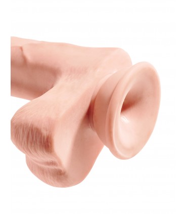 12" TRIPLE DENSITY COCK WITH BALLS LIGHT