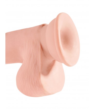 7.5" TRIPLE DENSITY COCK WITH BALLS LIGHT