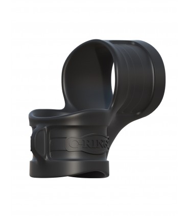 MR. BIG COCK RING AND BALL STRETCHER BLACK