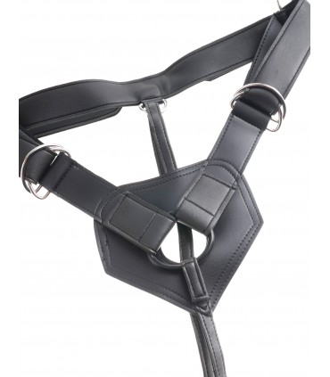 STRAP ON HARNESS WITH 6" COCK LIGHT